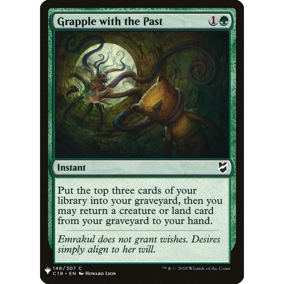 Image for Grapple with the Past (148) (LIST) - Magic: The Gathering