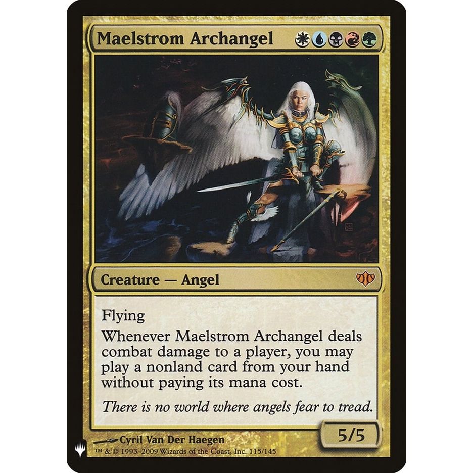 Image for Maelstrom Archangel (115/145) (LIST) - Magic: The Gathering