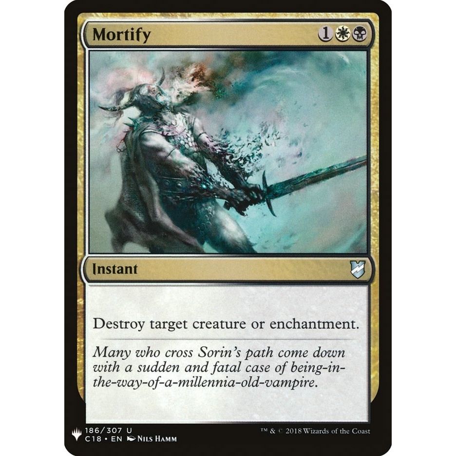 Image for Mortify (C18) (186) (LIST) - Magic: The Gathering