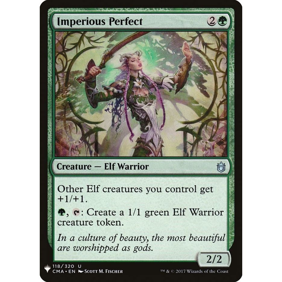 Image for Imperious Perfect (CMA) (118) (LIST) - Magic: The Gathering