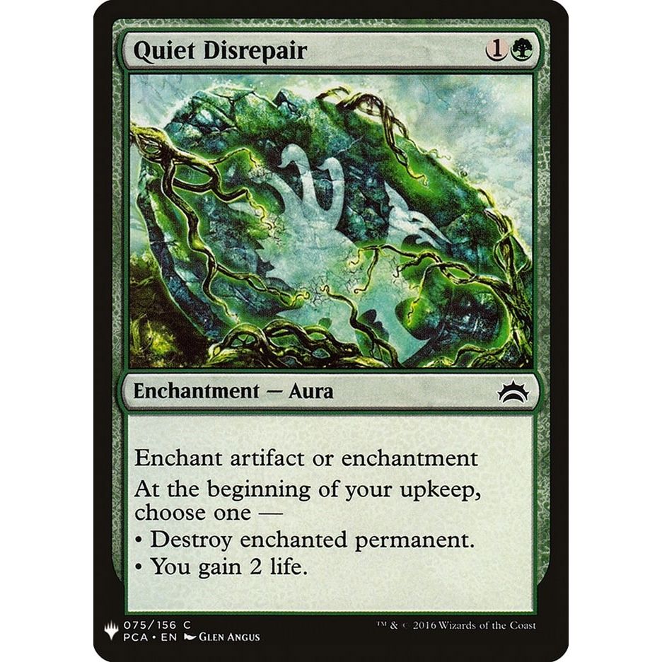 Image for Quiet Disrepair (75) (LIST) - Magic: The Gathering
