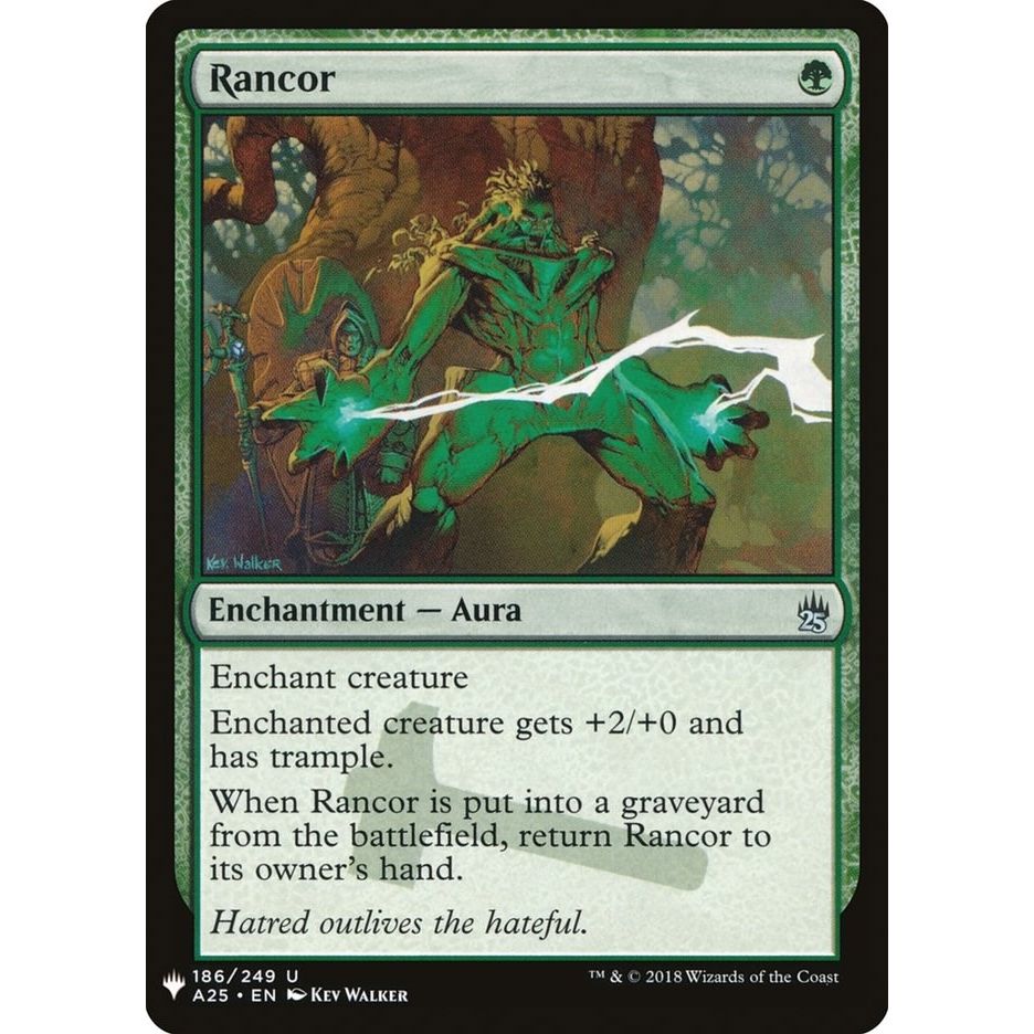 Image for Rancor (186) (LIST) - Magic: The Gathering