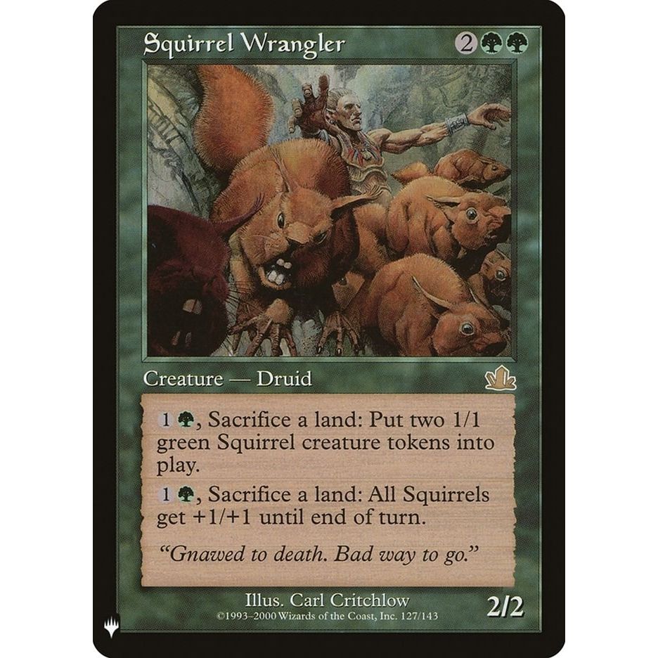 Image for Squirrel Wrangler (127/143) (LIST) - Magic: The Gathering