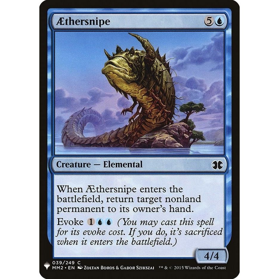 Image for Aethersnipe (39) (LIST) - Magic: The Gathering