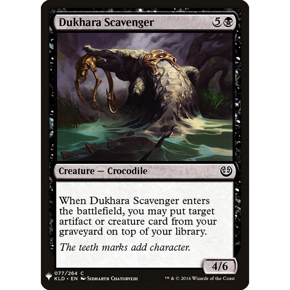 Image for Dukhara Scavenger (77) (LIST) - Magic: The Gathering