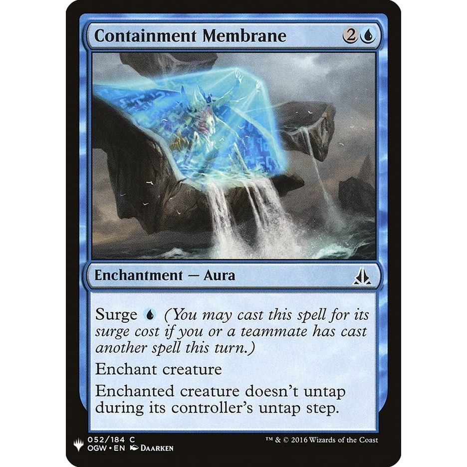 Image for Containment Membrane (52) (LIST) - Magic: The Gathering