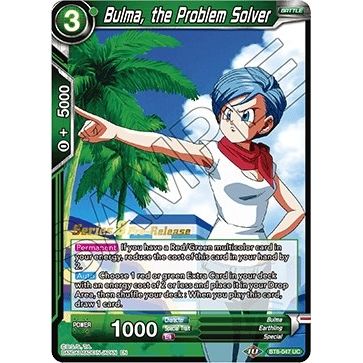 Image for Bulma, the Problem Solver (BT8-047_PR) (DBS-B08PRE) - Dragon Ball Super: Masters