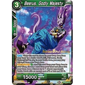 Image for Beerus, Godly Majesty (BT8-053_PR) (DBS-B08PRE) - Dragon Ball Super: Masters