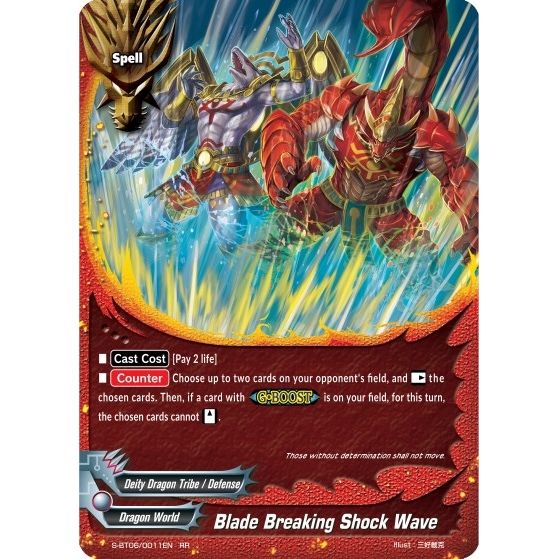 Image for Blade Breaking Shock Wave (S-BT06/0011EN) (S-BT06) - Future Card BuddyFight