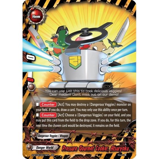 Image for Pressure Gourmet Cooker, Atsuryoku (S-BT06/0015EN) (S-BT06) - Future Card BuddyFight