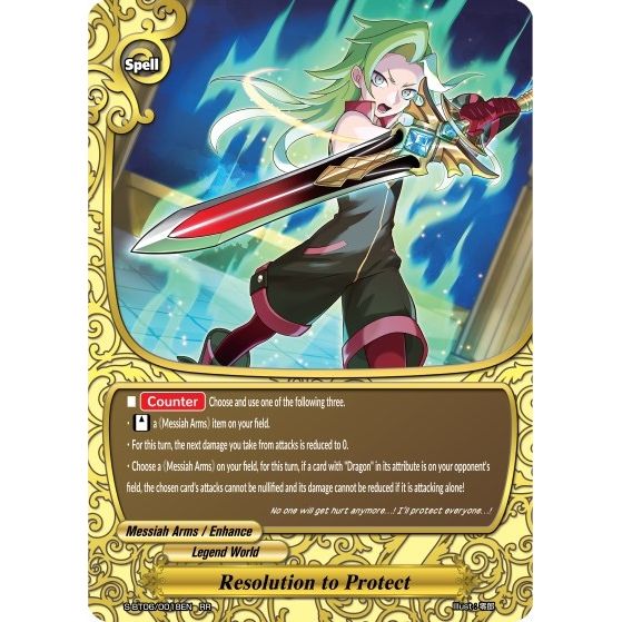 Image for Resolution to Protect (S-BT06/0018EN) (S-BT06) - Future Card BuddyFight