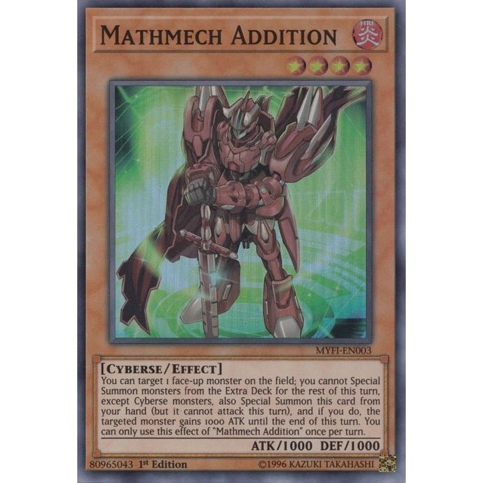 Image for Mathmech Addition (MYFI-EN003) (MYFI) - YuGiOh