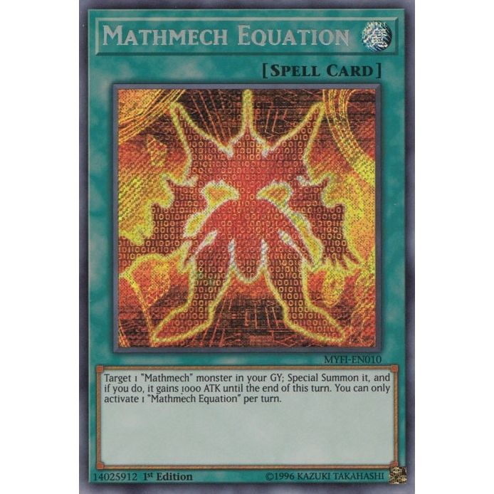 Image for Mathmech Equation (MYFI-EN010) (MYFI) - YuGiOh