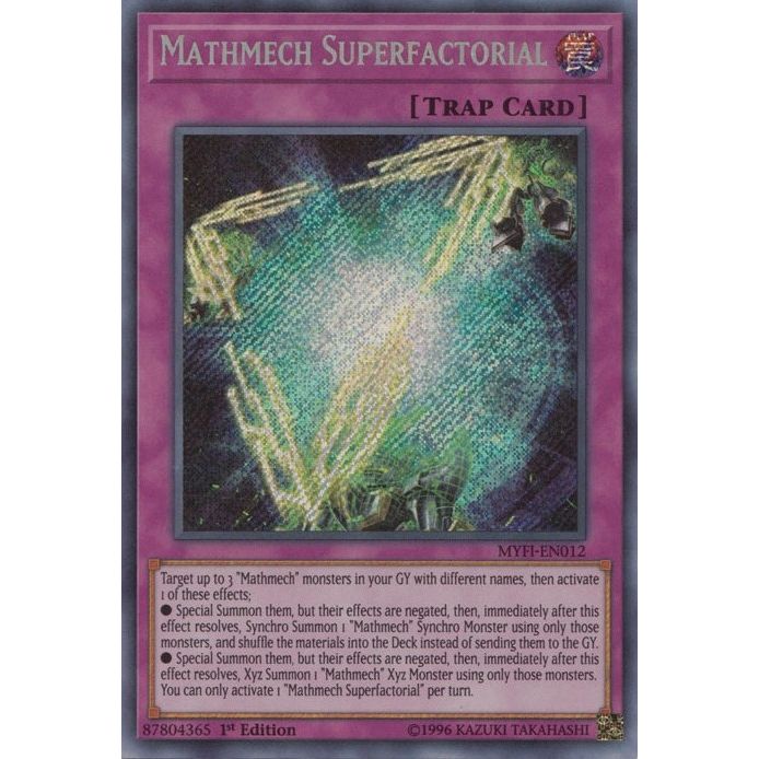 Image for Mathmech Superfactorial (MYFI-EN012) (MYFI) - YuGiOh