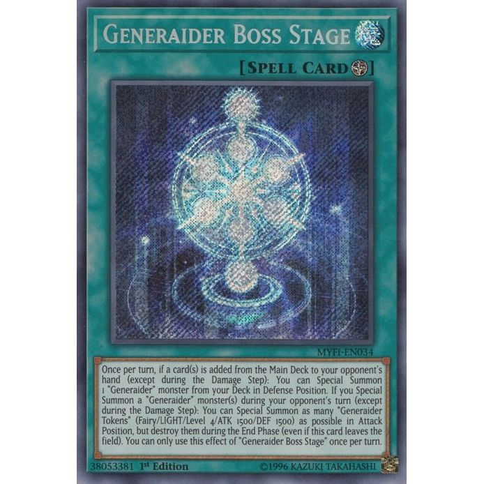 Image for Generaider Boss Stage (MYFI-EN034) (MYFI) - YuGiOh