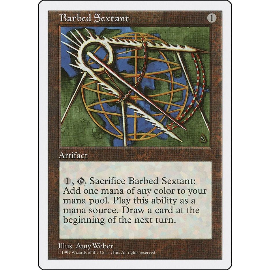 Image for Barbed Sextant (5ED) - Magic: The Gathering