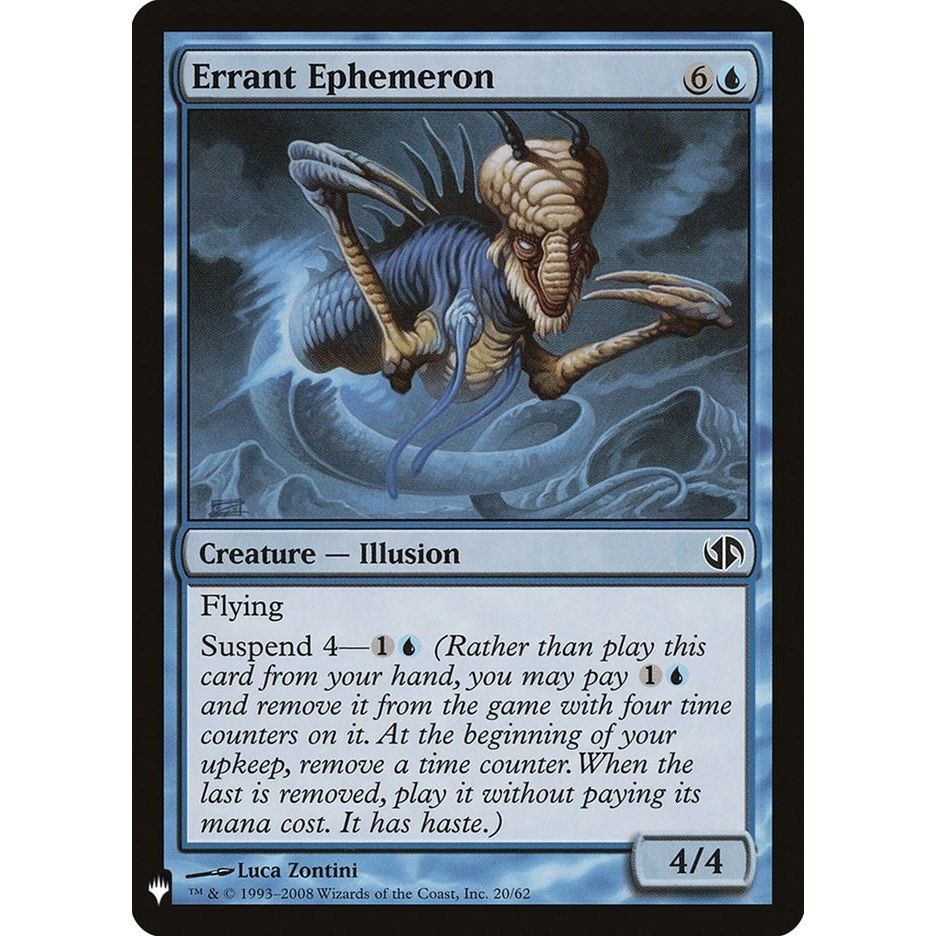 Image for Errant Ephemeron (20) (LIST) - Magic: The Gathering