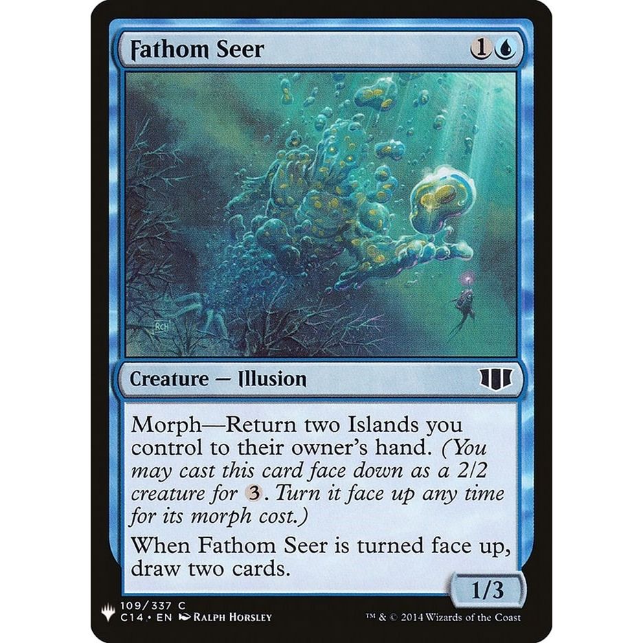 Image for Fathom Seer (109) (LIST) - Magic: The Gathering