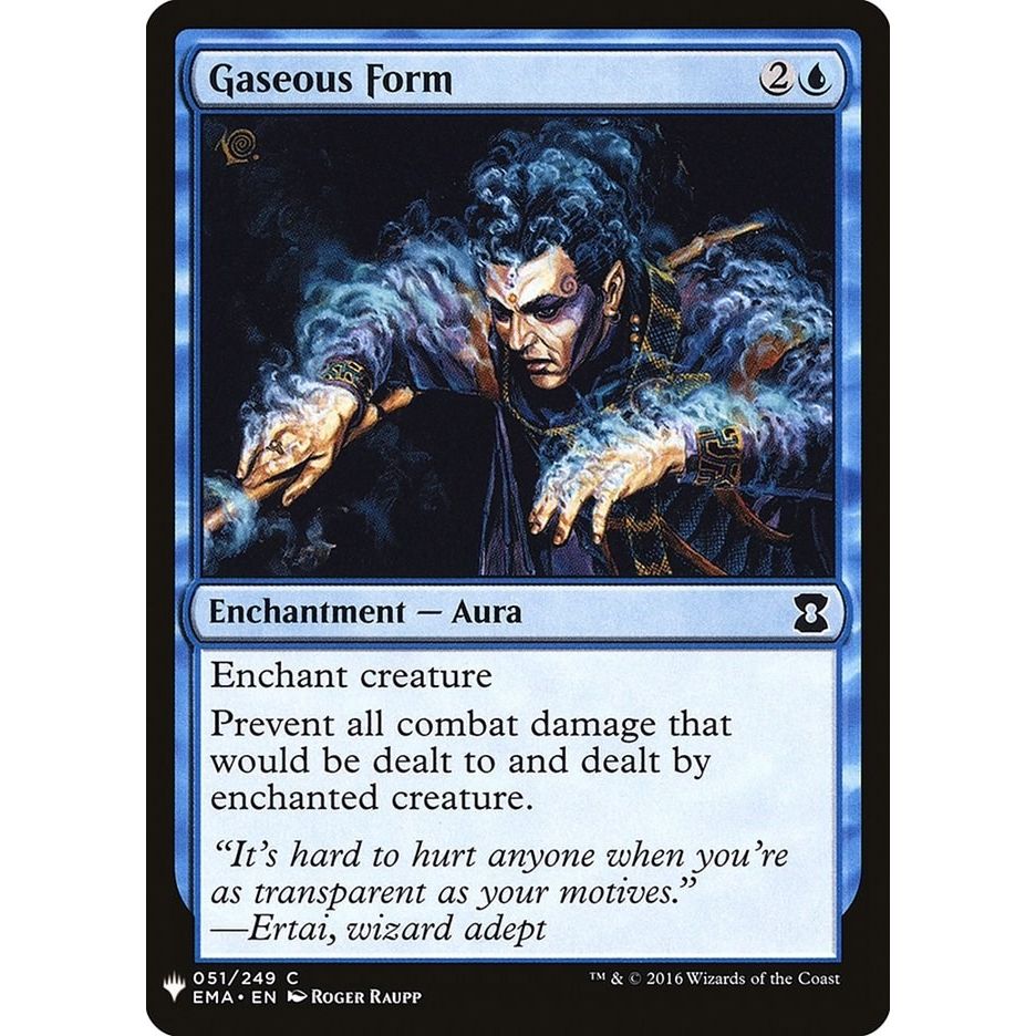Image for Gaseous Form (51) (LIST) - Magic: The Gathering