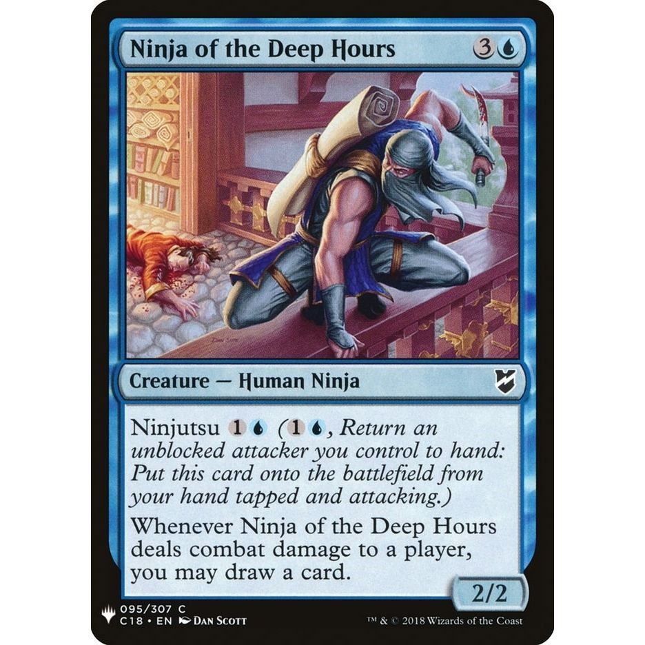 Image for Ninja of the Deep Hours (95) (LIST) - Magic: The Gathering