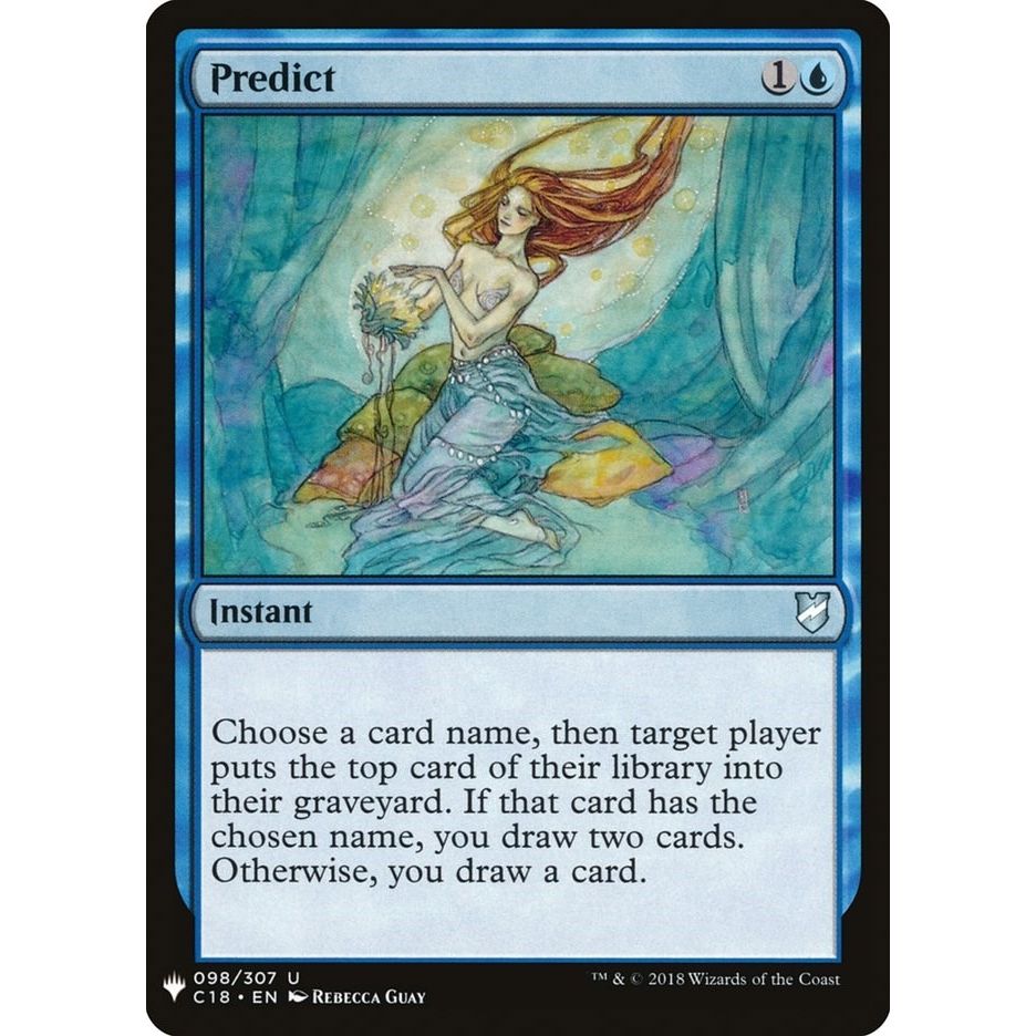 Image for Predict (98) (LIST) - Magic: The Gathering