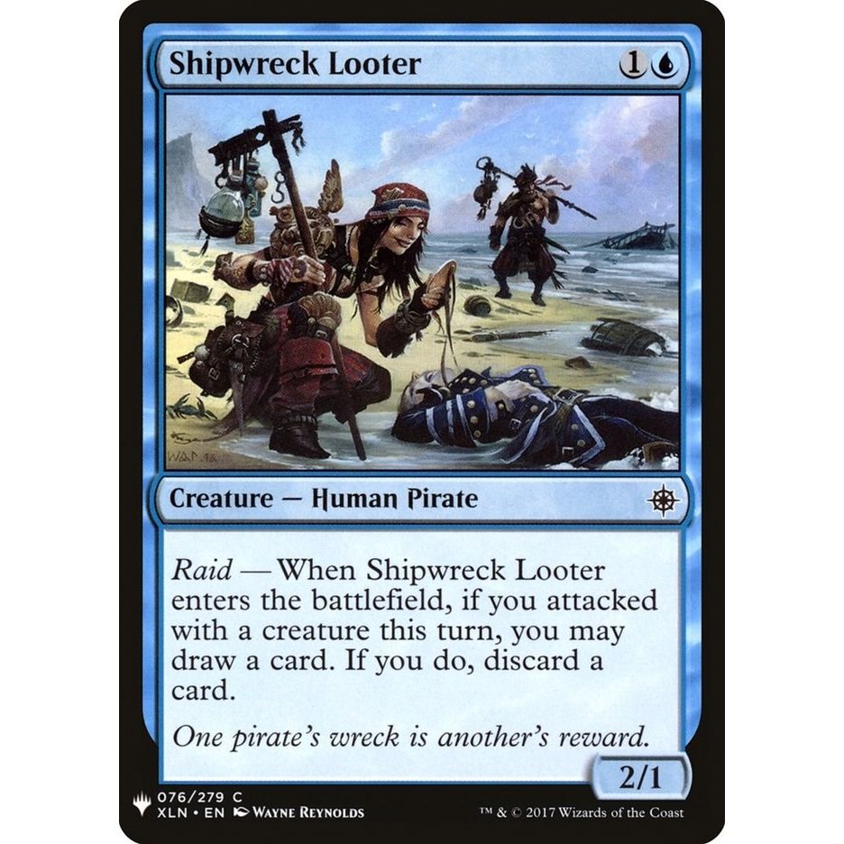 Image for Shipwreck Looter (76) (LIST) - Magic: The Gathering