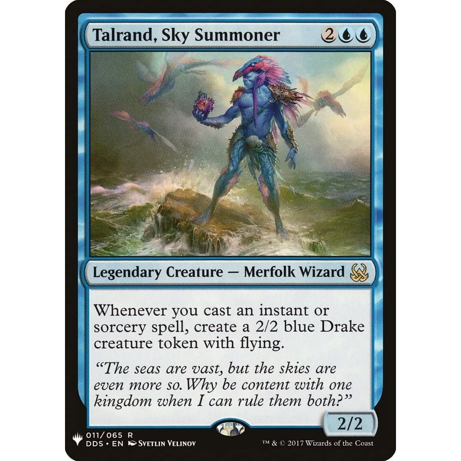 Image for Talrand, Sky Summoner (11) (LIST) - Magic: The Gathering