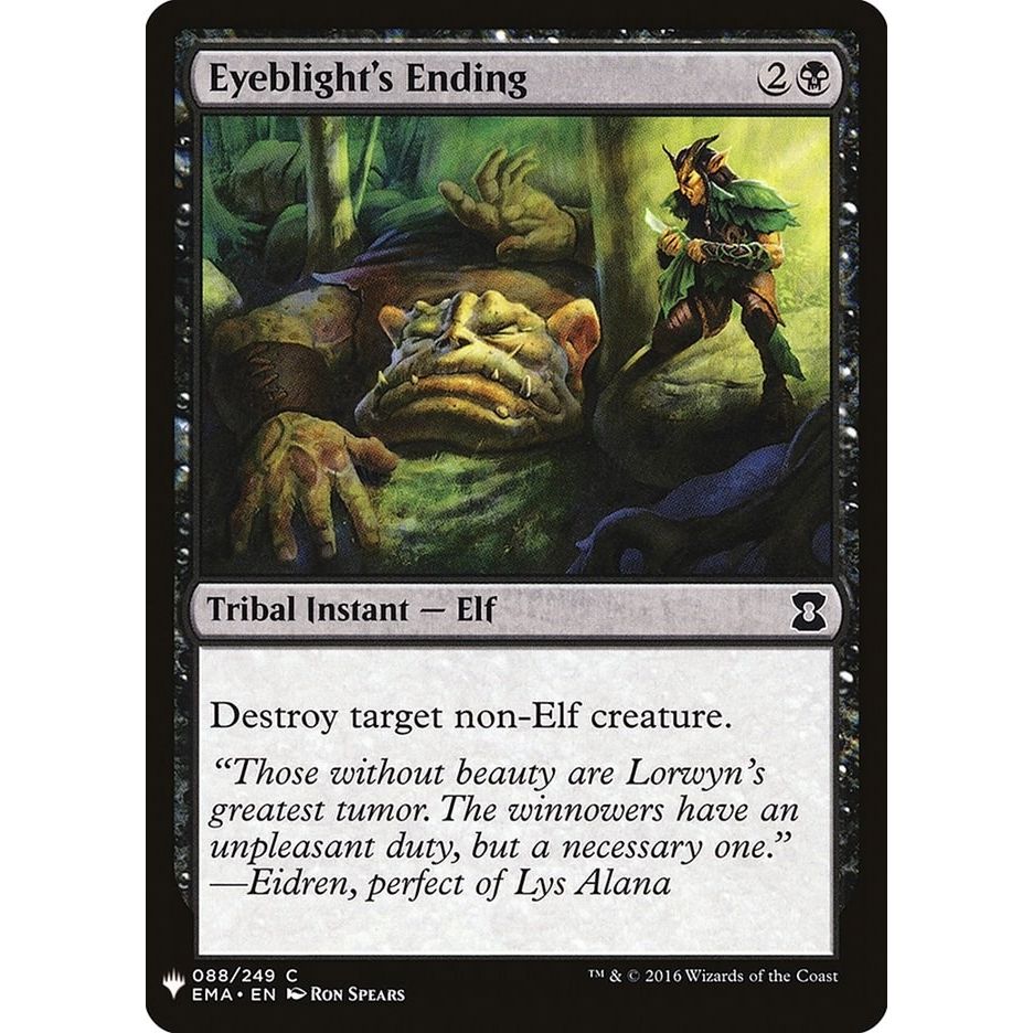 Image for Eyeblight's Ending (88) (LIST) - Magic: The Gathering