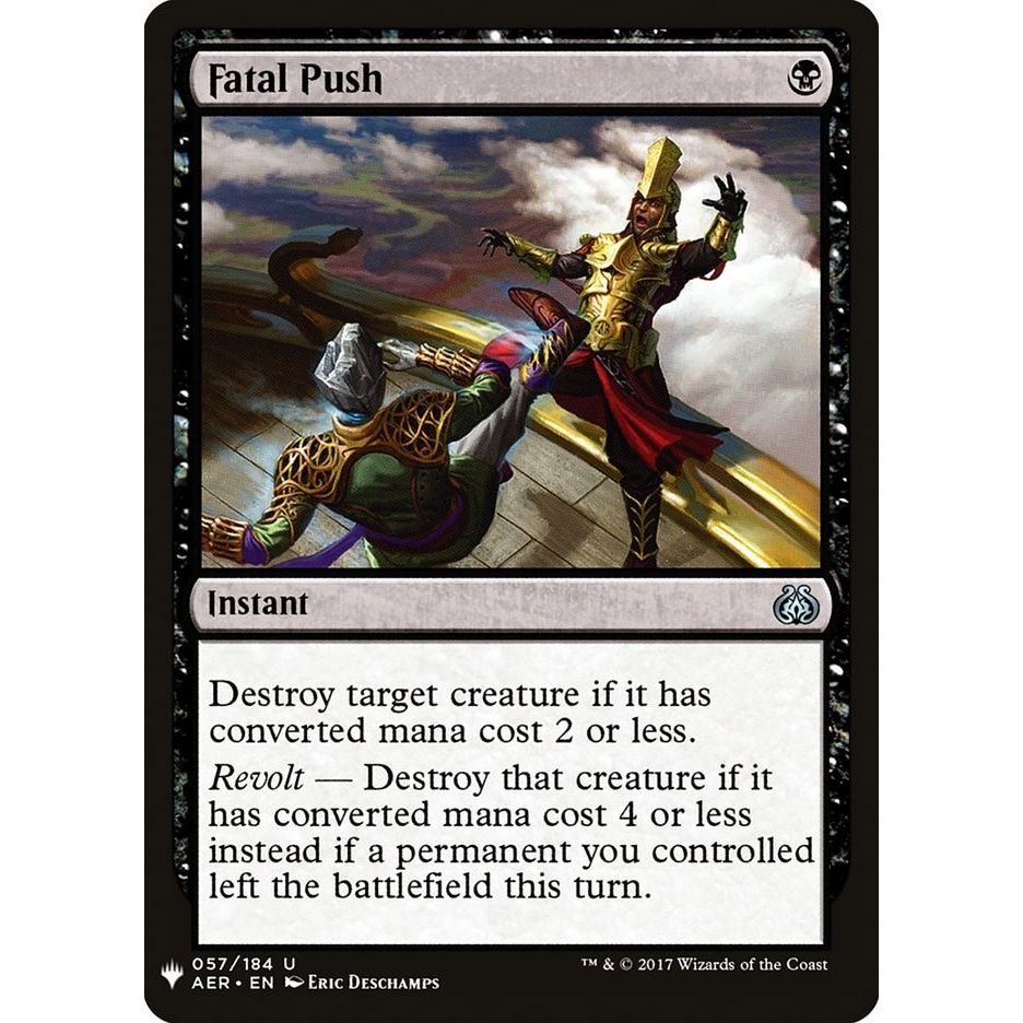 Image for Fatal Push (57) (LIST) - Magic: The Gathering