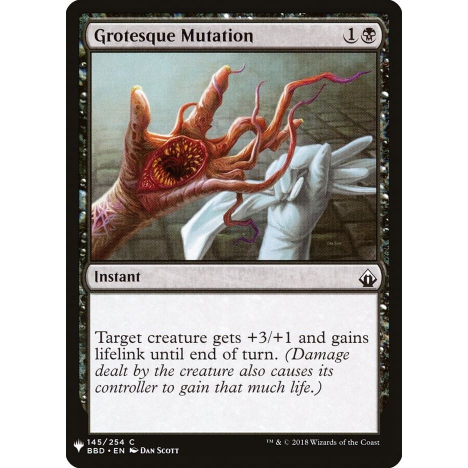 Image for Grotesque Mutation (145) (LIST) - Magic: The Gathering