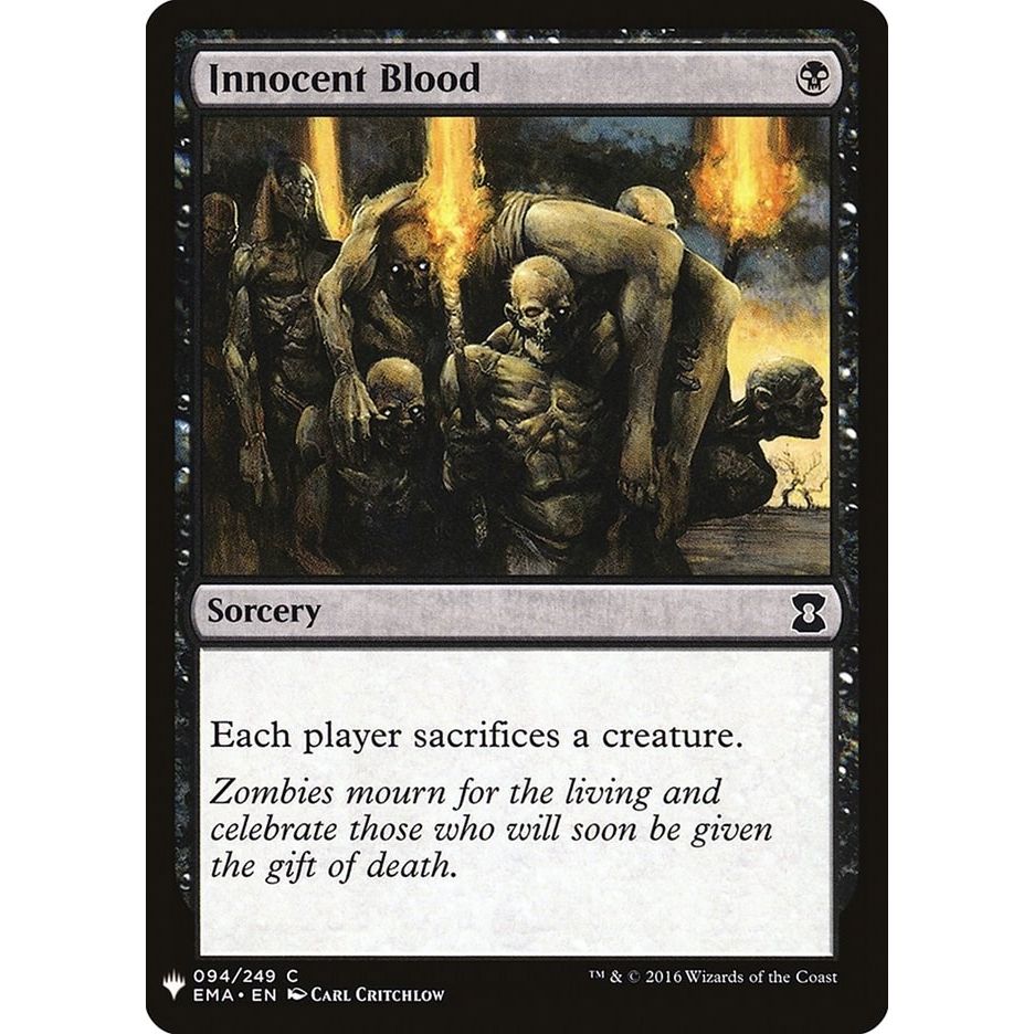 Image for Innocent Blood (94) (LIST) - Magic: The Gathering