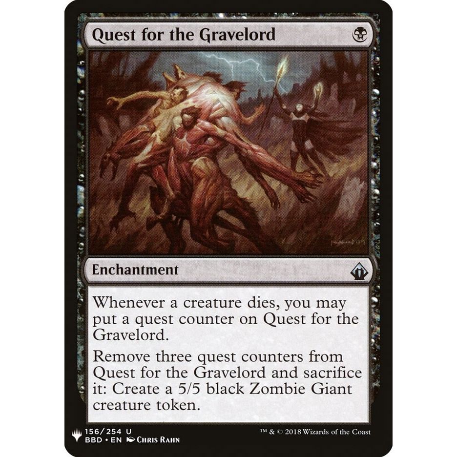 Image for Quest for the Gravelord (156) (LIST) - Magic: The Gathering