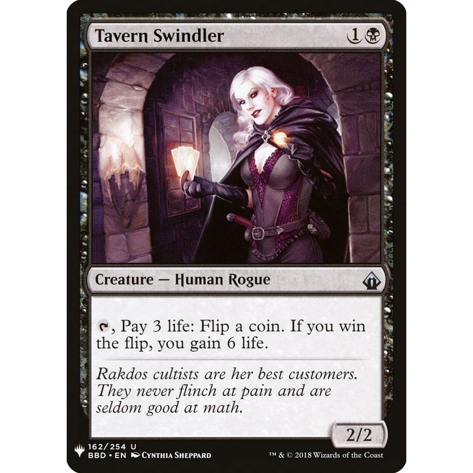 Image for Tavern Swindler (162) (LIST) - Magic: The Gathering