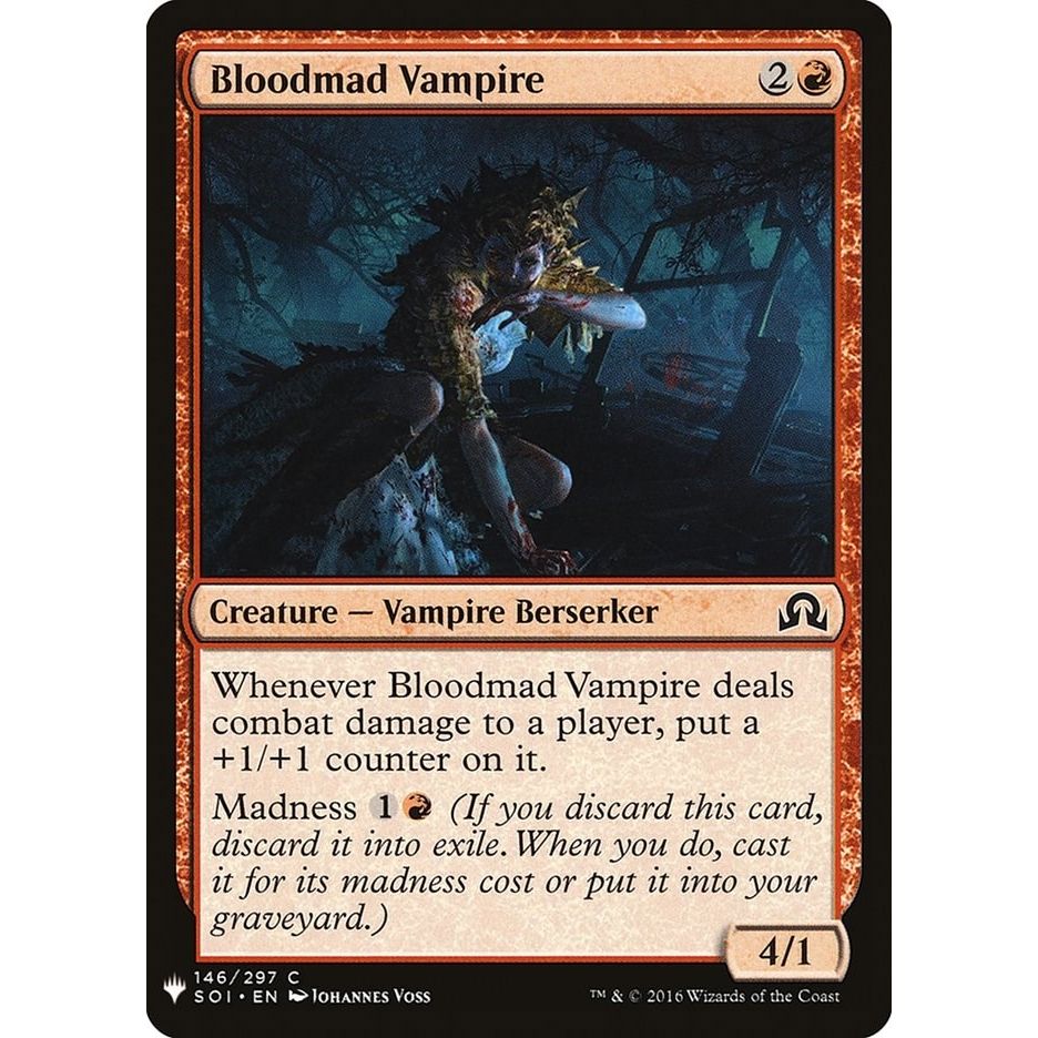 Image for Bloodmad Vampire (146) (LIST) - Magic: The Gathering
