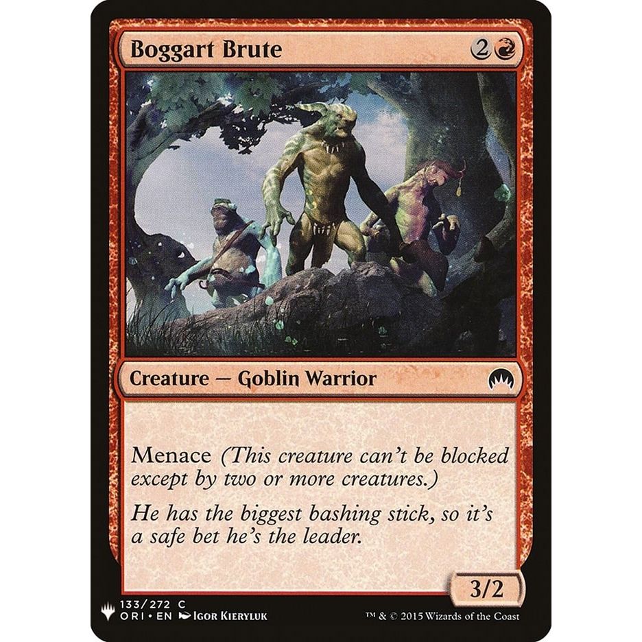 Image for Boggart Brute (133) (LIST) - Magic: The Gathering