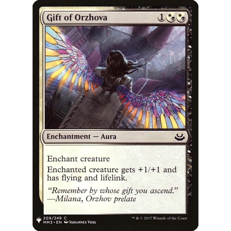 Image for Gift of Orzhova (209) (LIST) - Magic: The Gathering