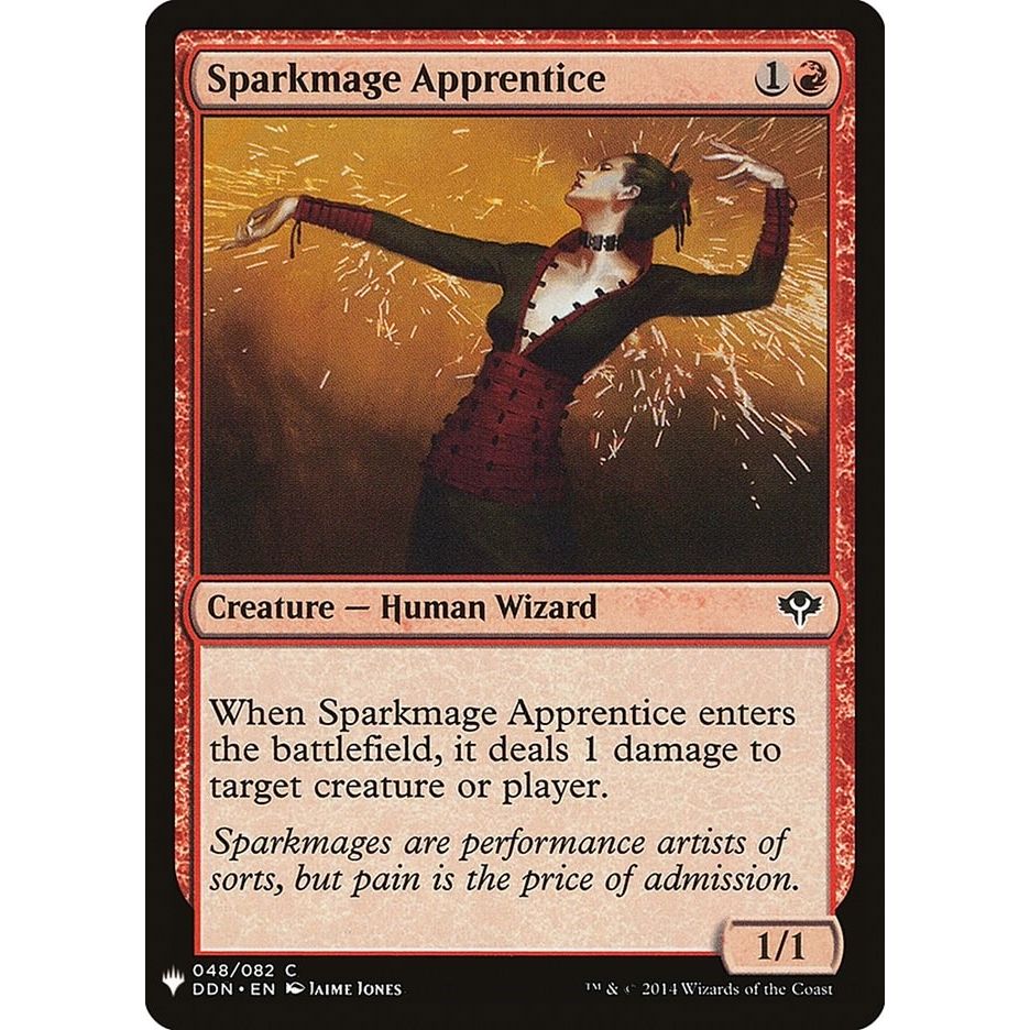 Image for Sparkmage Apprentice (48) (LIST) - Magic: The Gathering