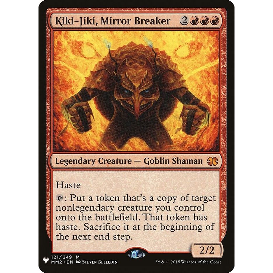 Image for Kiki-Jiki, Mirror Breaker (MM2) (121) (LIST) - Magic: The Gathering
