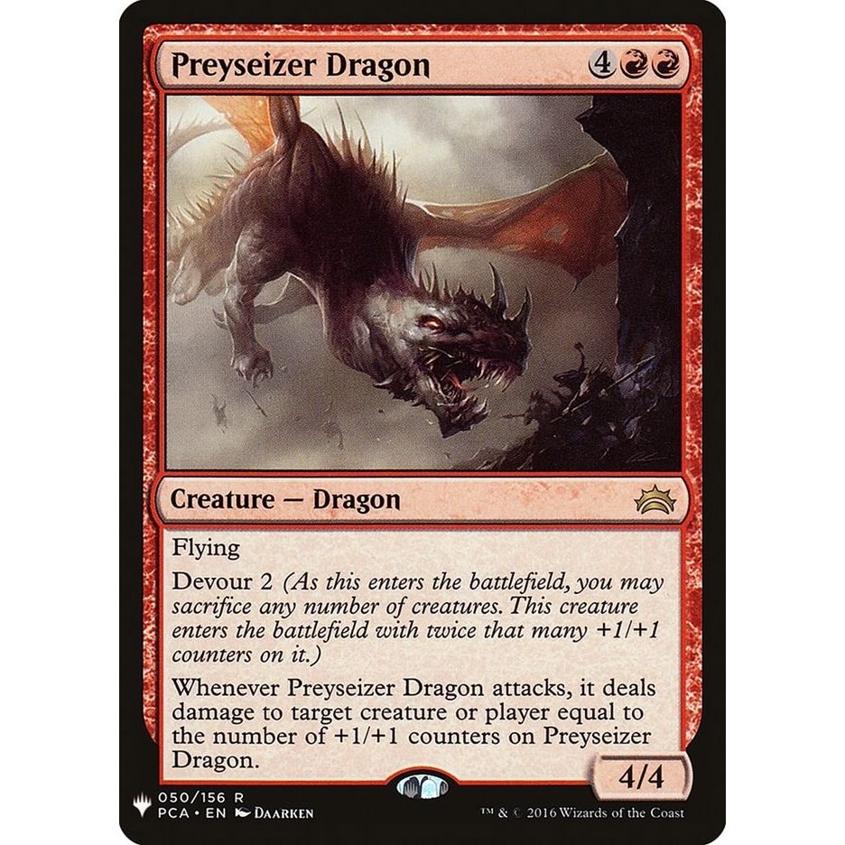 Image for Preyseizer Dragon (050/156) (LIST) - Magic: The Gathering