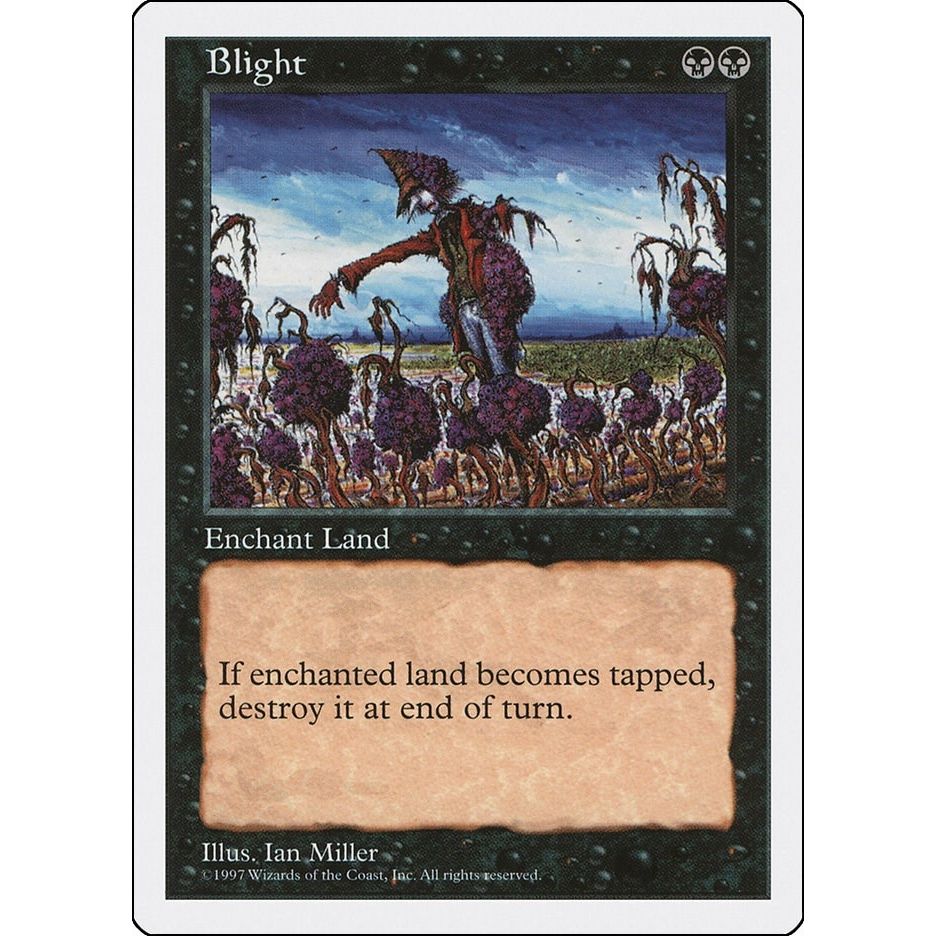 Image for Blight (5ED) - Magic: The Gathering