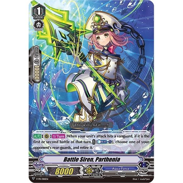 Image for Battle Siren, Parthenia (V-PR/0111EN) (VPR) - Cardfight Vanguard
