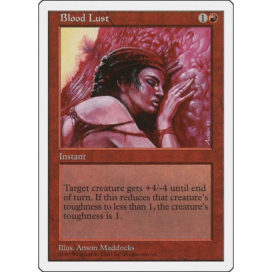 Image for Blood Lust (5ED) - Magic: The Gathering