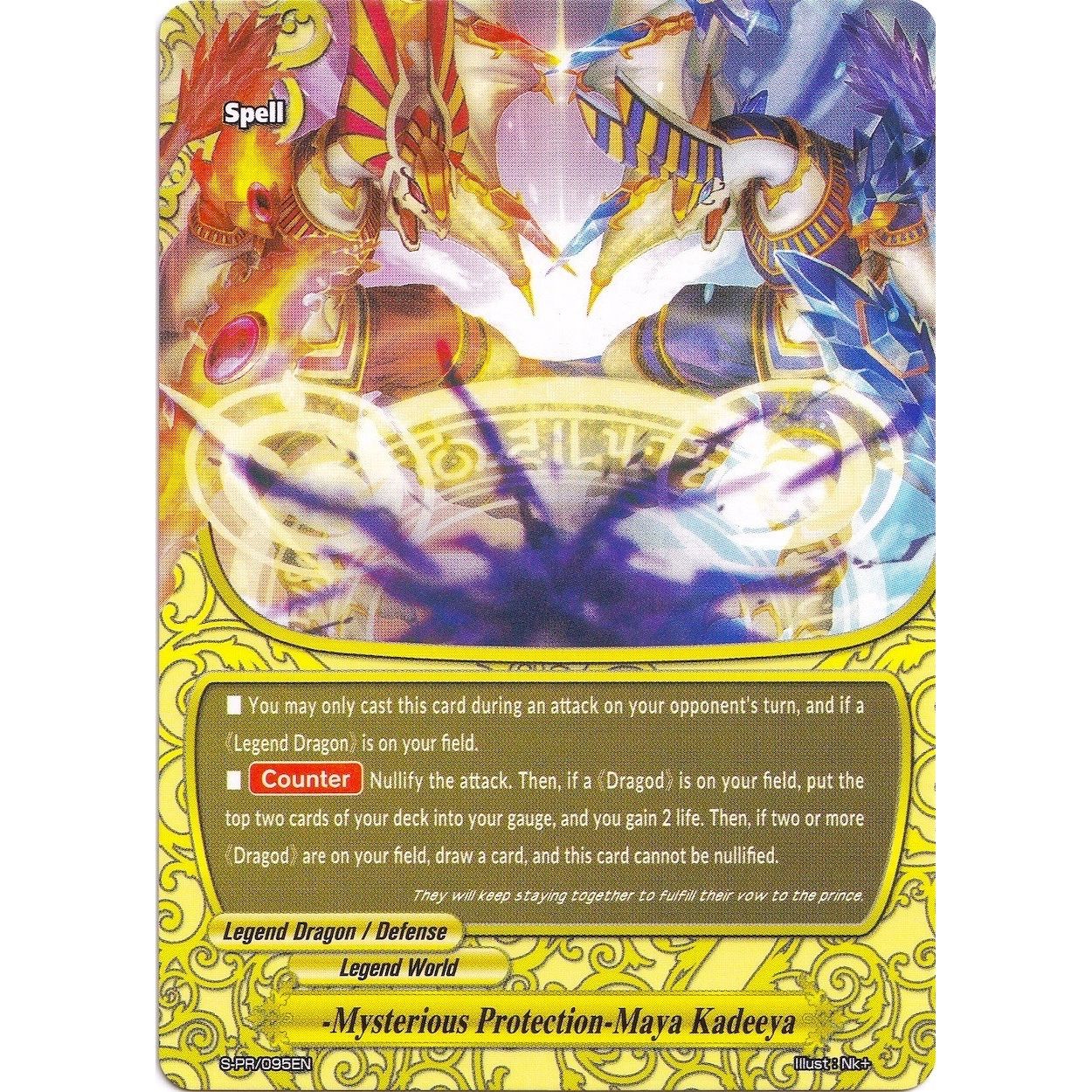 Image for -Mysterious Protection-Maya Kadeeya (S-PR/095EN) (S-PR) - Future Card BuddyFight