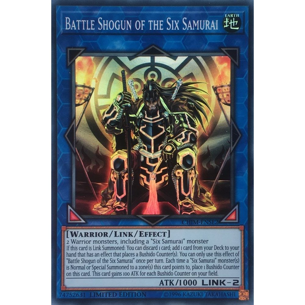 Image for Battle Shogun of the Six Samurai (CHIM-ENSE2) (CHIM) - YuGiOh
