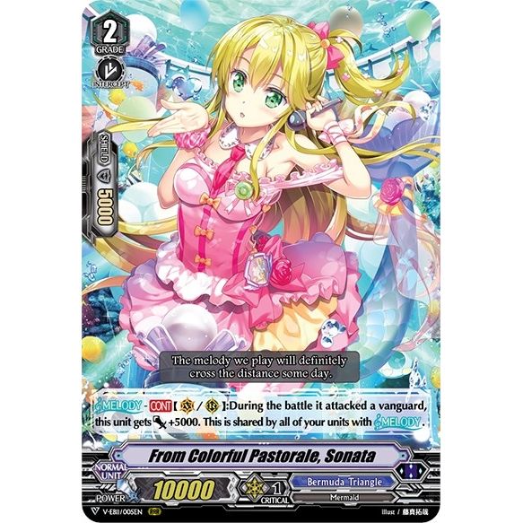 Image for From Colorful Pastorale, Sonata (V-EB11/005EN) (V-EB11) - Cardfight Vanguard