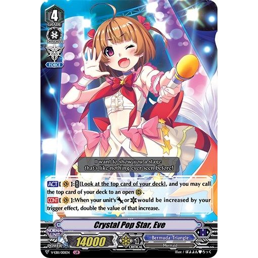Image for Crystal Pop Star, Eve (V-EB11/001EN) (V-EB11) - Cardfight Vanguard