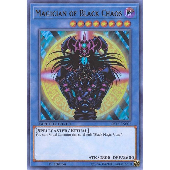 Image for Magician of Black Chaos (SBTK-EN001) (SBTK) - YuGiOh