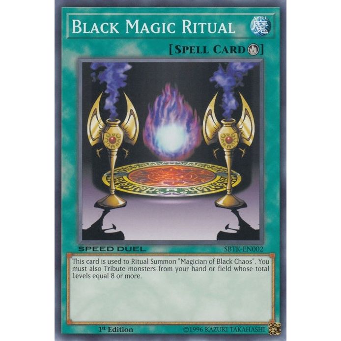 Image for Black Magic Ritual (SBTK-EN002) (SBTK) - YuGiOh