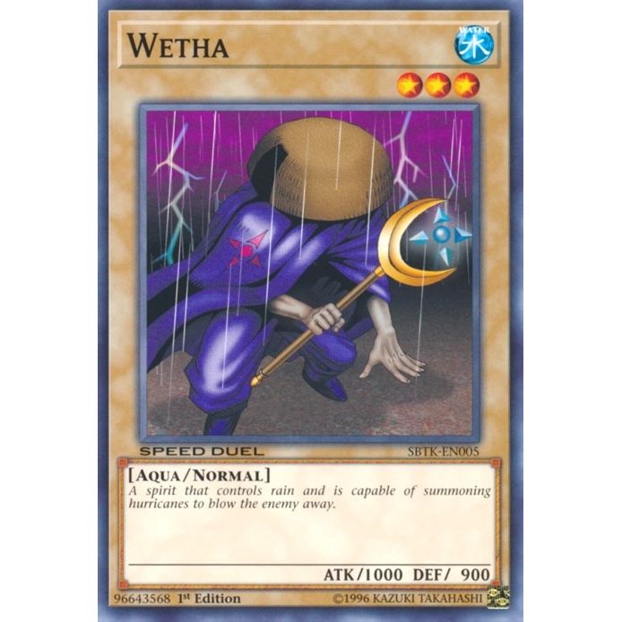 Image for Wetha (SBTK-EN005) (SBTK) - YuGiOh