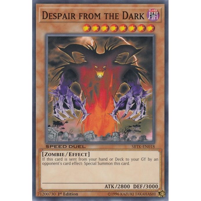 Image for Despair from the Dark (SBTK-EN018) (SBTK) - YuGiOh